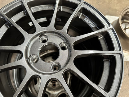 New 16X6.5 ET45 SSR GTX04 Rim (4 wheel) Gloss Gunmetal 4X100