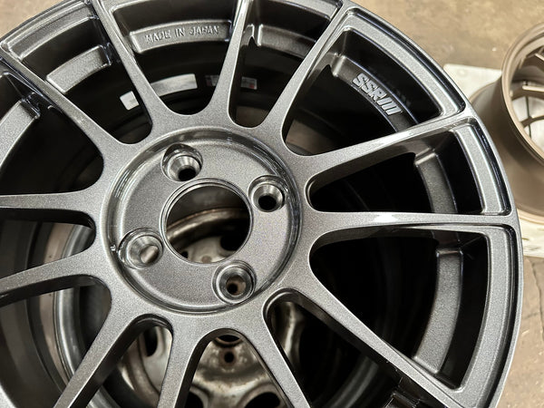 New 16X6.5 ET45 SSR GTX04 Rim (4 wheel) Gloss Gunmetal 4X100