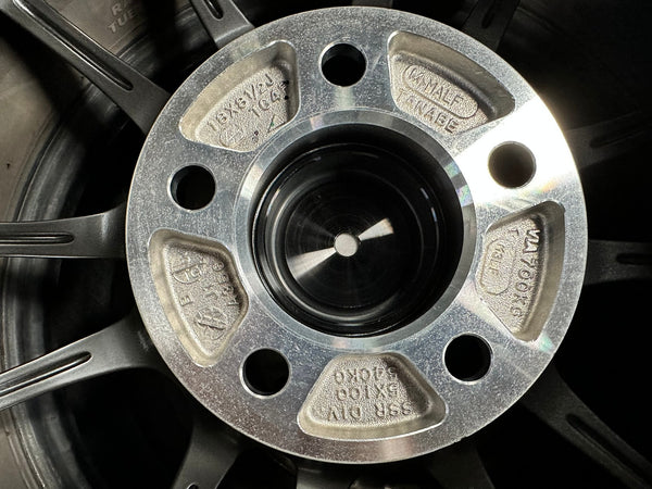 New 18X8.5 ET44 SSR GTX04 Rim (4 wheel) Gloss Gunmetal 5X112