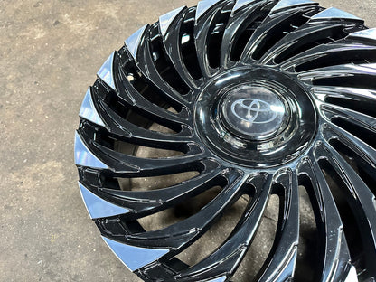 New 20X8.5 ET40 Land Cruiser Design Rim (4 wheel) Gloss Black 5X150