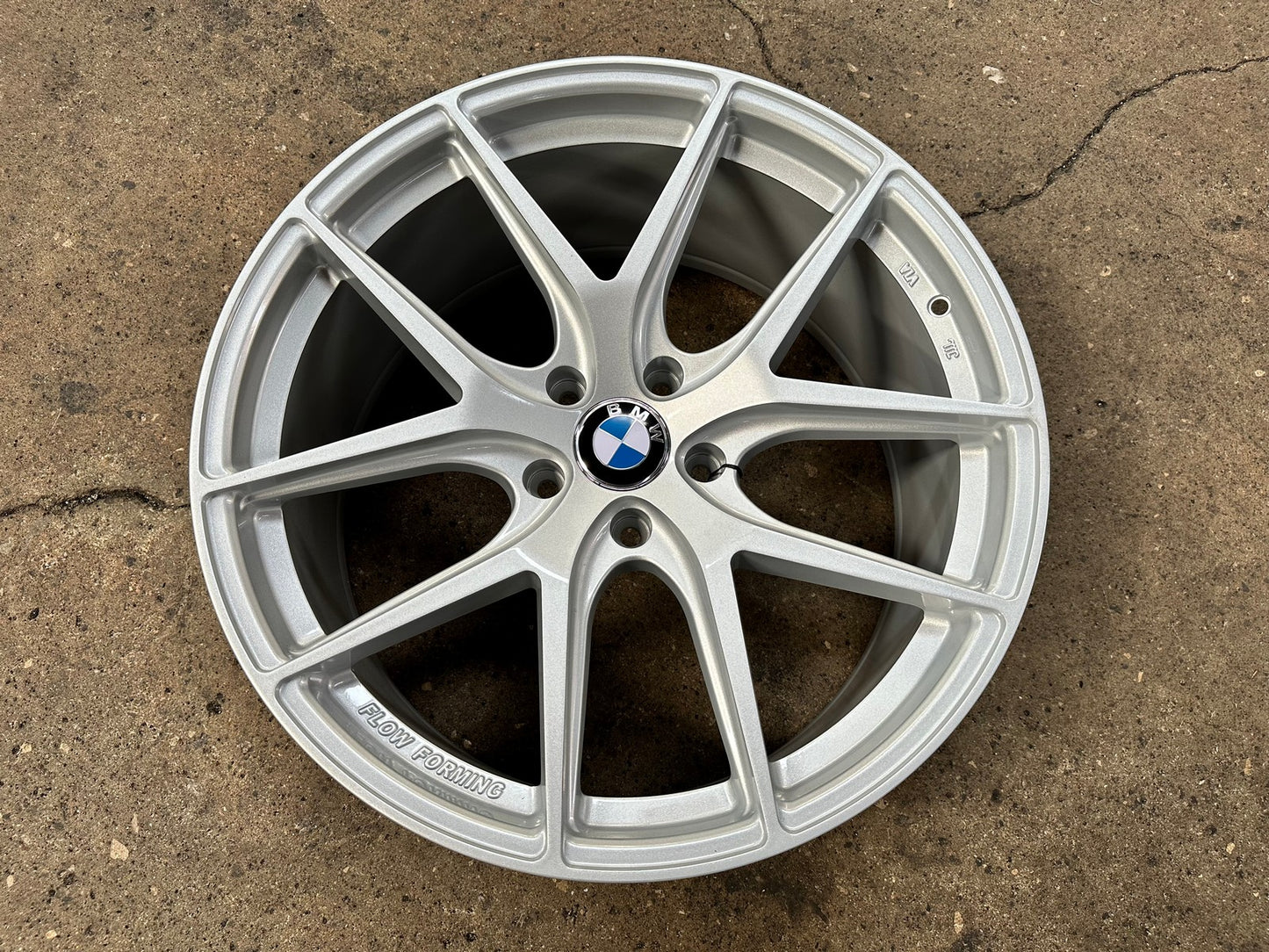 New 20X8.5 ET35 TCK Racing HRE P101 Rim (4 wheel) Gloss Silver 5X120