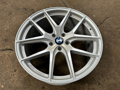 New 20X8.5 ET35 TCK Racing HRE P101 Rim (4 wheel) Gloss Silver 5X120