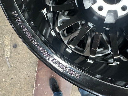 New 18X8 ET45 OZ Racing Super Evoluz Rim (4 wheel) Gloss Black 5X112