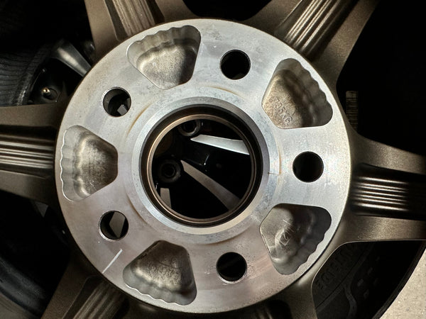 New 19X8.5 ET38 RAYS TE37 Japan Rim (4 wheel) Matt Bronze 5X112