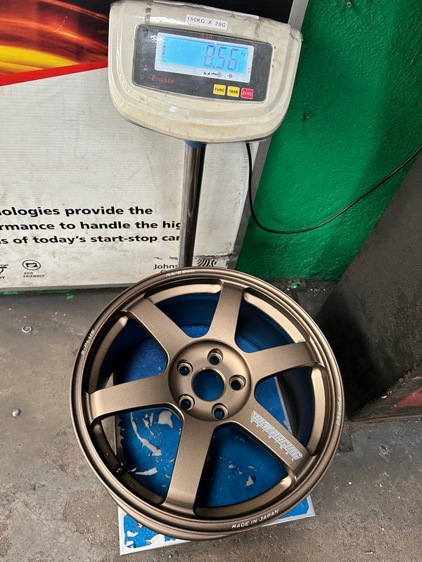 New 18X8.5 ET42 RAYS TE37 SAGA PLUS Rim (4 wheel) Matt Bronze 5X112