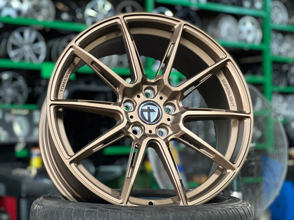 New 19X8.5 ET45 Tomason TN27 Rim (4 wheel) Matt Bronze 5X112