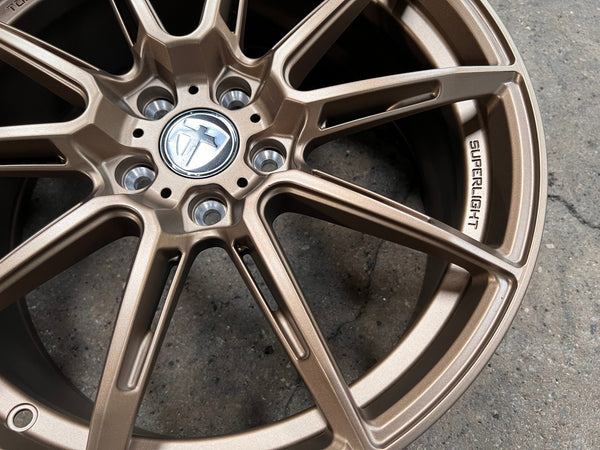 New 19X8.5 ET45 Tomason TN27 Rim (4 wheel) Matt Bronze 5X112