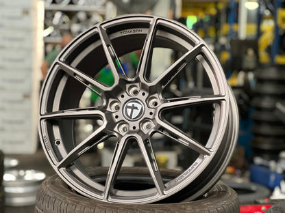 New 19X8.5 ET45 Tomason TN27 Rim (4 wheel) Matt Gunmetal 5X112