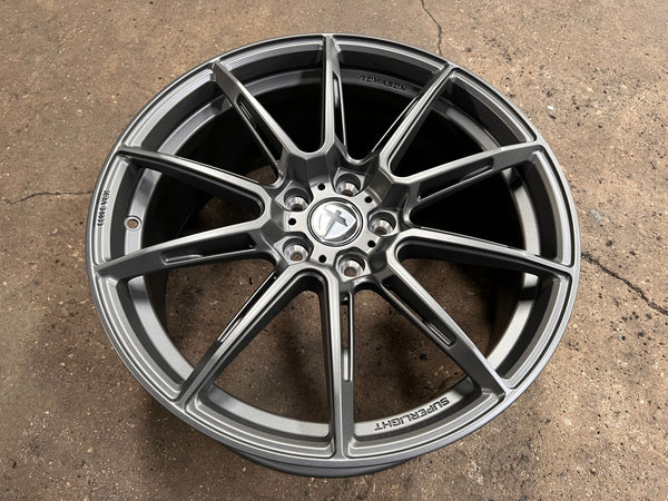 New 19X8.5 ET45 Tomason TN27 Rim (4 wheel) Matt Gunmetal 5X112