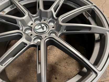 New 19X8.5 ET45 Tomason TN27 Rim (4 wheel) Matt Gunmetal 5X112