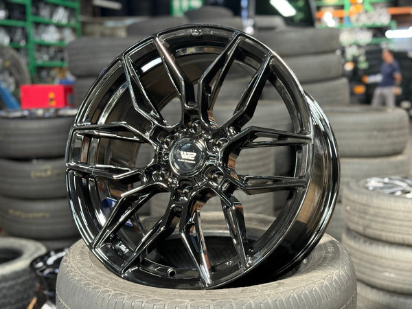 New 18X8.5 ET40 W2 Rim (4 wheel) Gloss Black 6X130