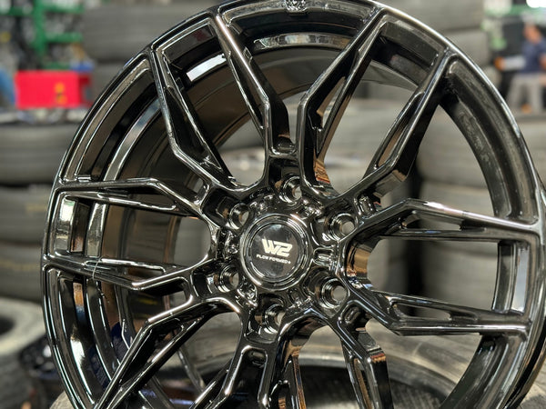 New 18X8.5 ET40 W2 Rim (4 wheel) Gloss Black 6X130