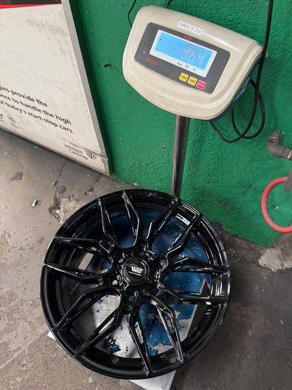 New 18X8.5 ET40 W2 Rim (4 wheel) Gloss Black 6X130