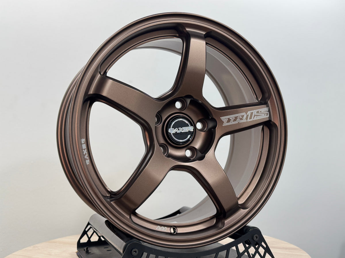 New 17X8 ET33 Raxer TR1S Rim (4 wheel) Matt Bronze 5X114.3