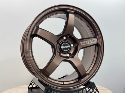 New 17X8 ET33 Raxer TR1S Rim (4 wheel) Matt Bronze 5X114.3