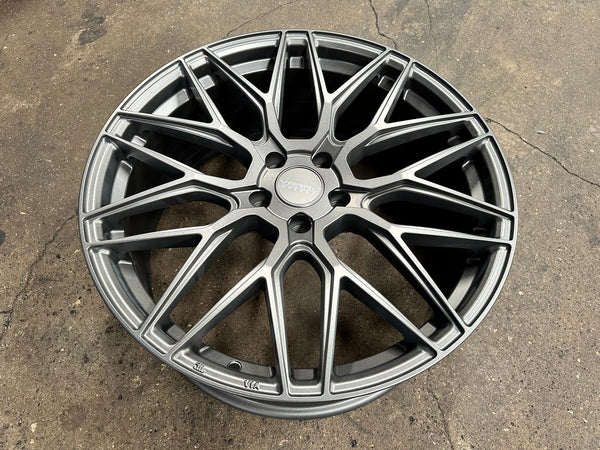 New 20X8.5 ET35 Varro VD06X Rim (4 wheel) Matt Gunmetal 5X112