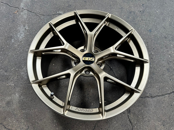 New 19X8.5 ET43 BBS FIR Design Rim (4 wheel) Gloss Bronze 5X112