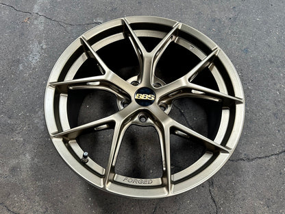 New 19X8.5 ET43 BBS FIR Design Rim (4 wheel) Gloss Bronze 5X114.3