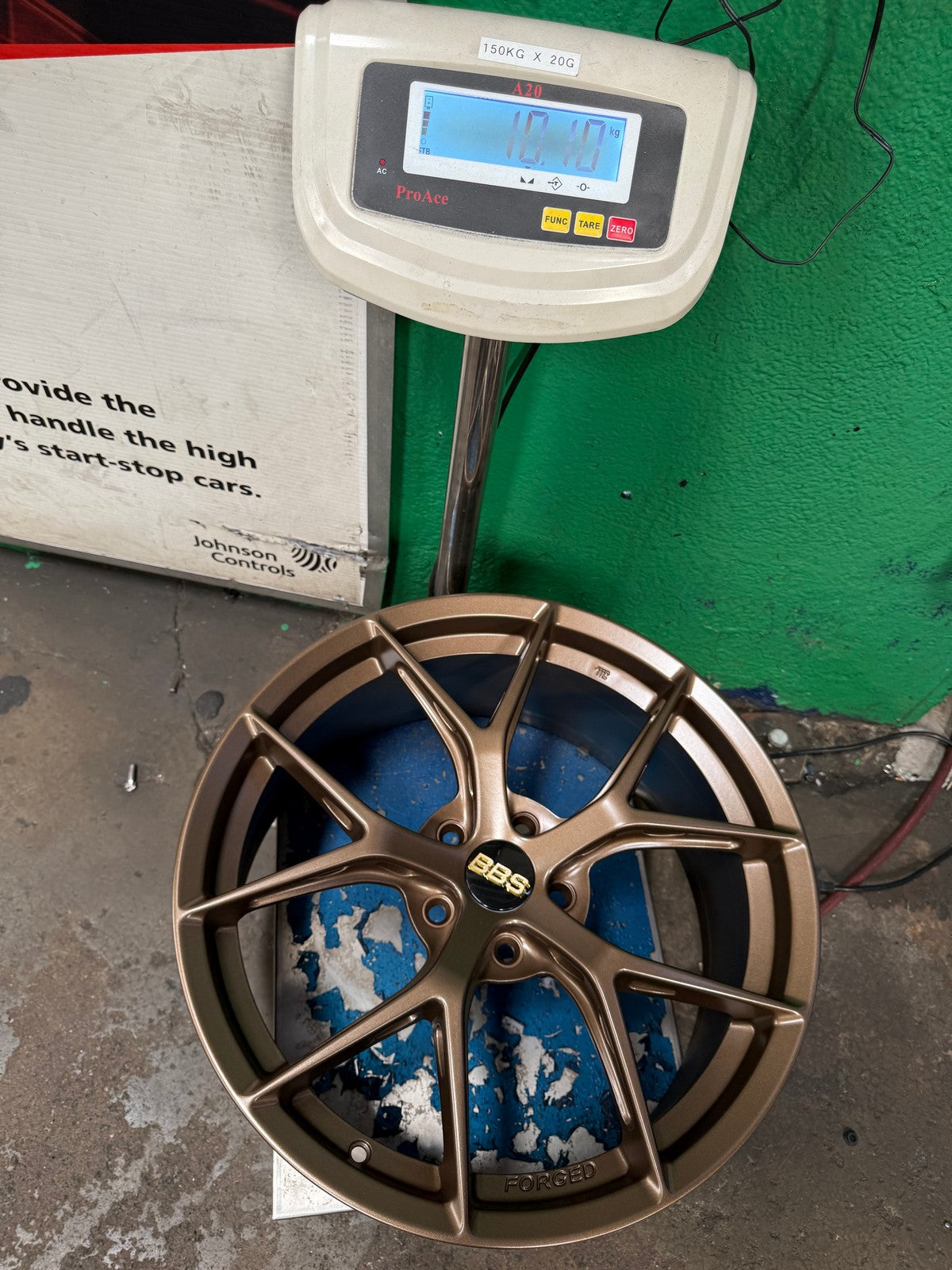 New 19X8.5 ET43 BBS FIR Design Rim (4 wheel) Gloss Bronze 5X112