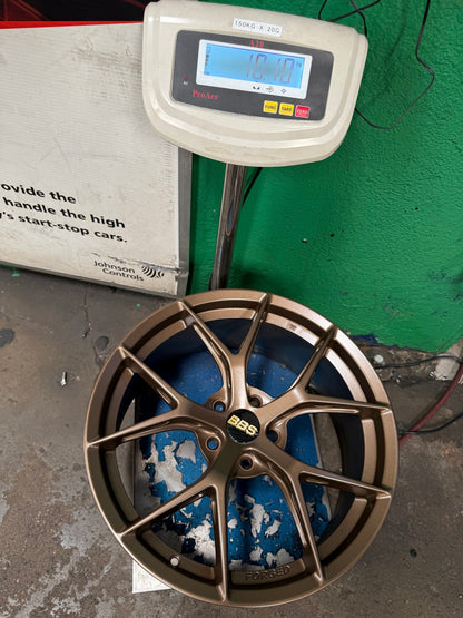 New 19X8.5 ET43 BBS FIR Design Rim (4 wheel) Gloss Bronze 5X112