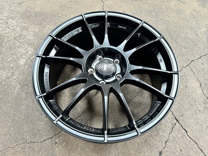 New 18X8 ET45 OZ Racing Superturismo Rim (4 wheel) Matt Black 5X112
