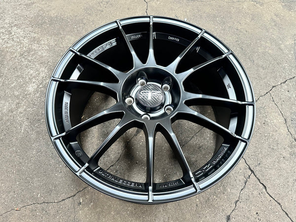 New 18X8 ET45 OZ Racing Superturismo Rim (4 wheel) Matt Black 5X112