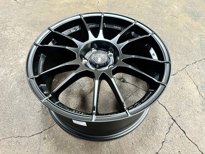 New 18X8 ET45 OZ Racing Superturismo Rim (4 wheel) Matt Black 5X112