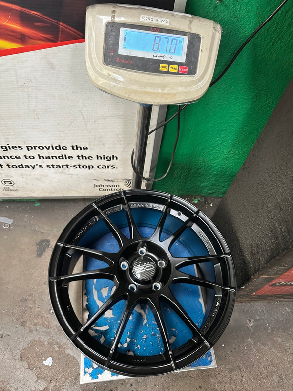New 18X8 ET45 OZ Racing Superturismo Rim (4 wheel) Matt Black 5X112