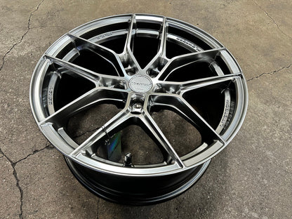 New 18X8.5 ET35 Lenso V3N Rim (4 wheel) Hyper Black 5X114.3
