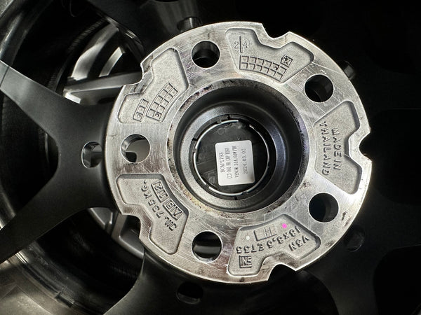 New 18X8.5 ET35 Lenso V3N Rim (4 wheel) Hyper Black 5X114.3