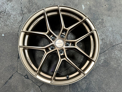 New 18X8.5 ET35 Lenso V3N Rim (4 wheel) Matt Bronze 5X114.3
