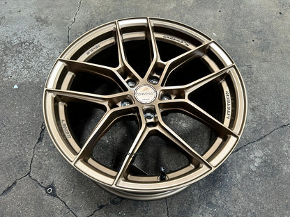 New 18X8.5 ET35 Lenso V3N Rim (4 wheel) Matt Bronze 5X114.3