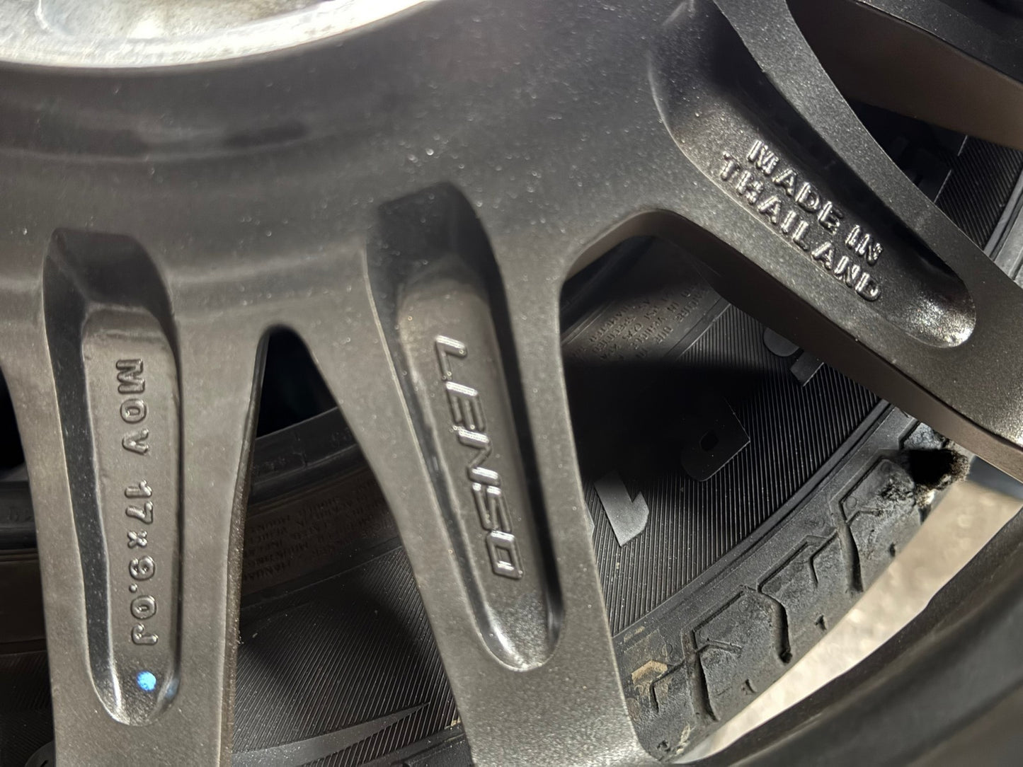 New 17X9 ET0 Lenso Valor Rim (4 wheel) Matt Bronze 6X139.7