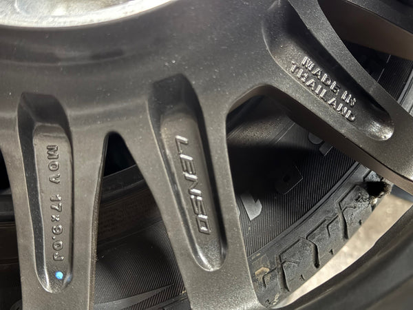 New 17X9 ET0 Lenso Valor Rim (4 wheel) Matt Bronze 6X139.7