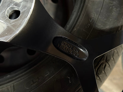 New 18X8.5 ET35 Lenso Vamos 5 Rim (4 wheel) Matt Black 5X114.3