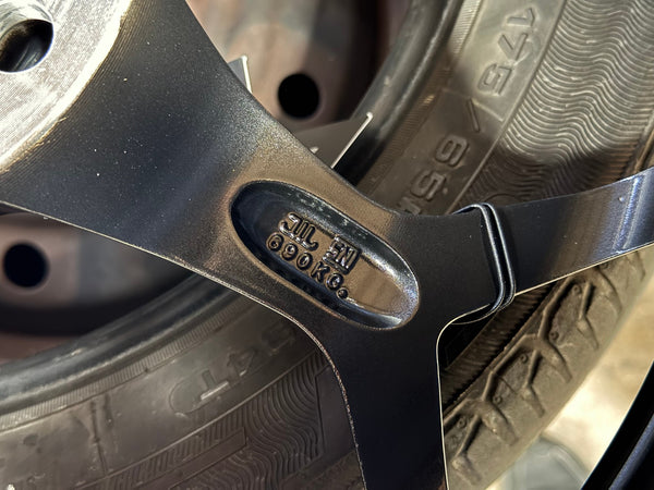 New 18X8.5 ET35 Lenso Vamos 5 Rim (4 wheel) Matt Black 5X114.3