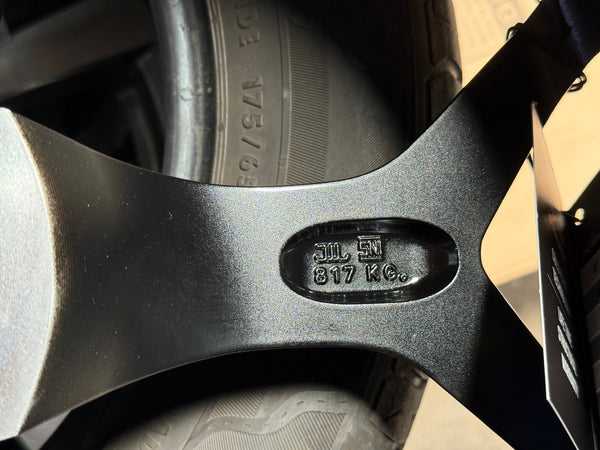 New 20X9 ET35 Lenso Vamos Rim (4 wheel) Gloss Black 5X108