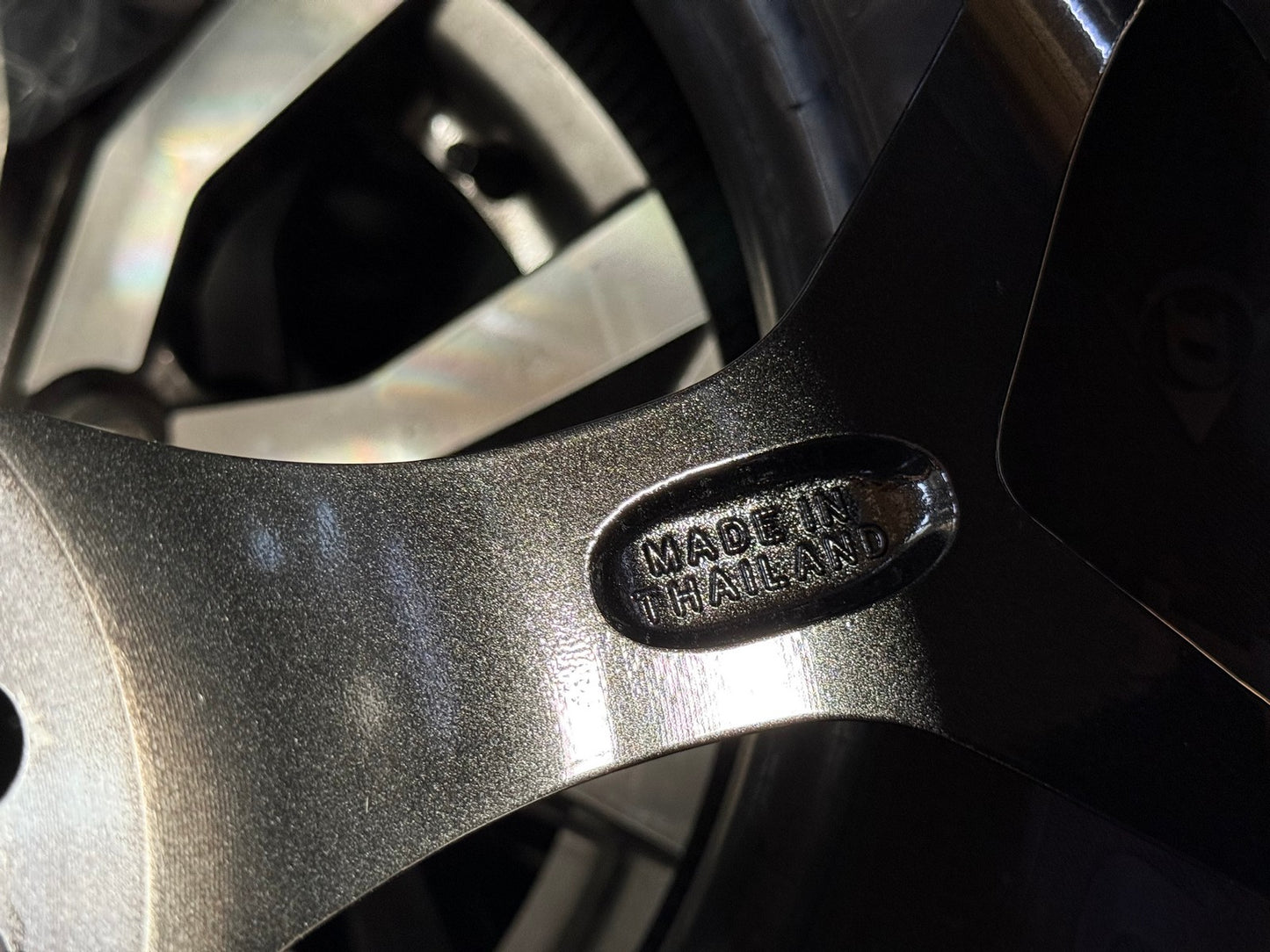 New 20X9 ET35 Lenso Vamos Rim (4 wheel) Matt Gunmetal 5X114.3