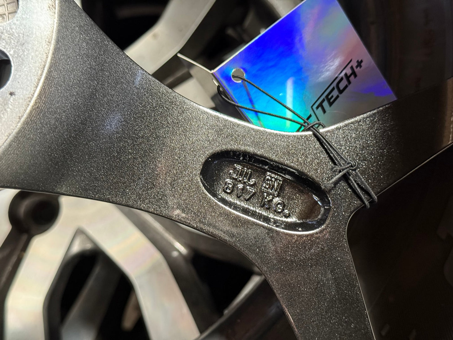 New 20X9 ET35 Lenso Vamos Rim (4 wheel) Matt Gunmetal 5X114.3