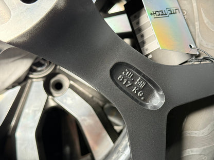 New 20X9 ET35 Lenso Vamos Rim (4 wheel) Matt Black 5X114.3