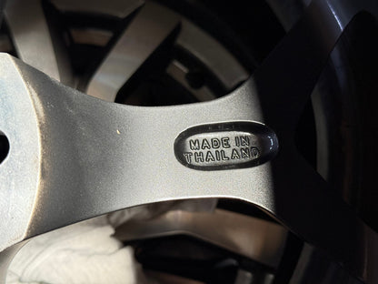 New 20X9 ET35 Lenso Vamos Rim (4 wheel) Matt Black 5X114.3