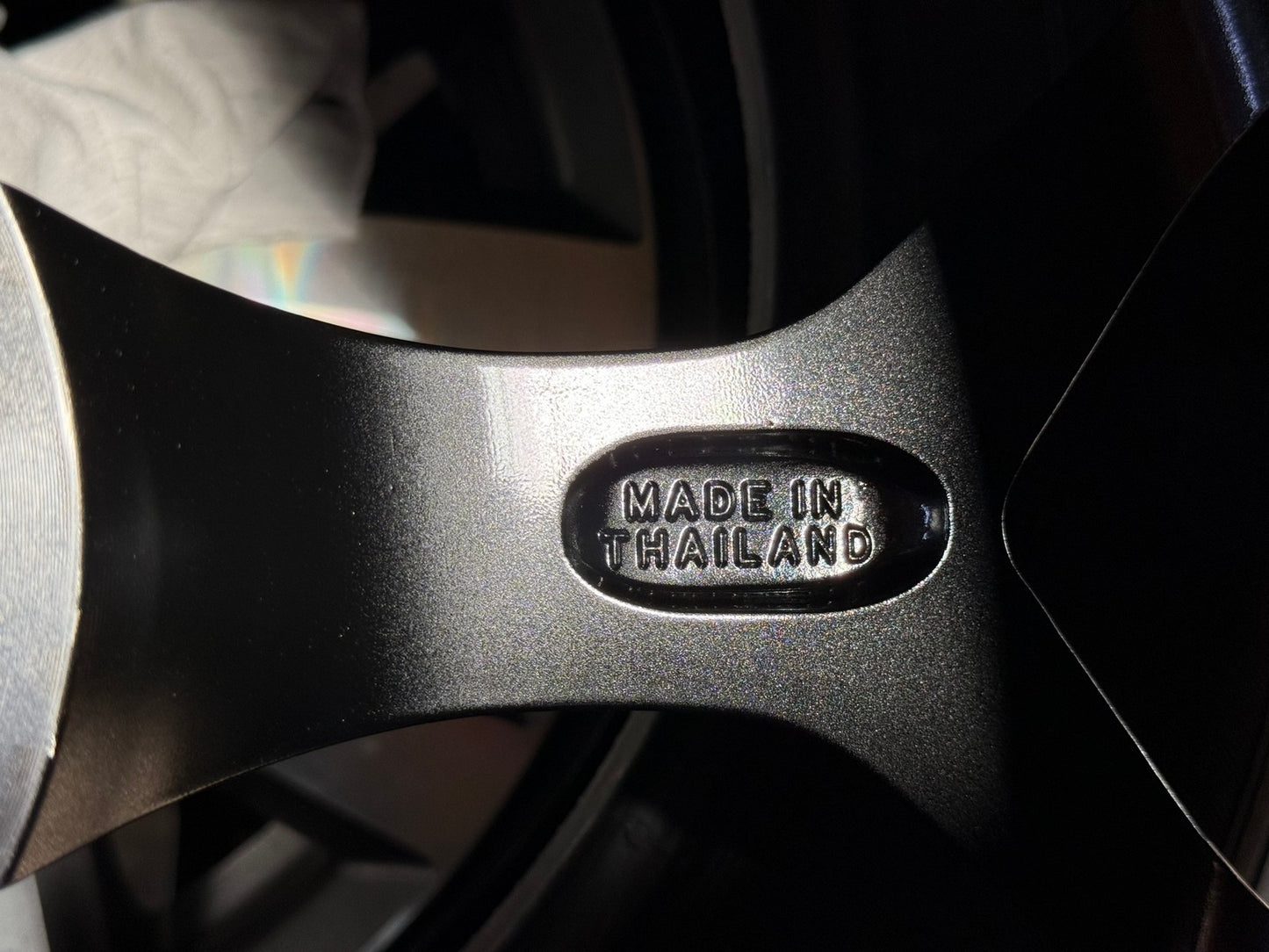 New 20X9 ET35 Lenso Vamos Rim (4 wheel) Gloss Black 5X120