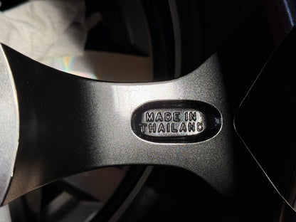 New 20X9 ET35 Lenso Vamos Rim (4 wheel) Gloss Black 5X120