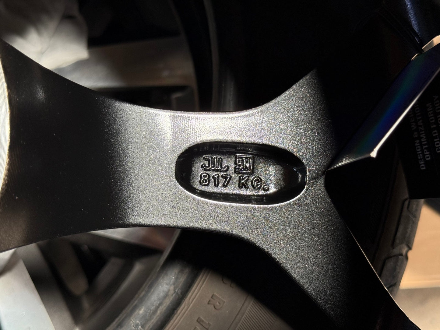 New 20X9 ET35 Lenso Vamos Rim (4 wheel) Gloss Black 5X120