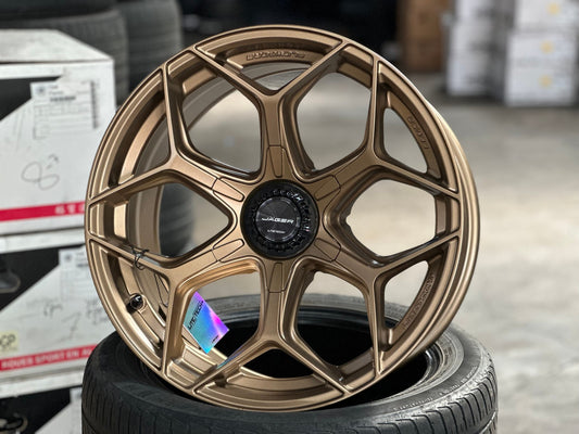 New 18X9 ET15 Lenso Vamos Rim (4 wheel) Matt Bronze 6X139.7