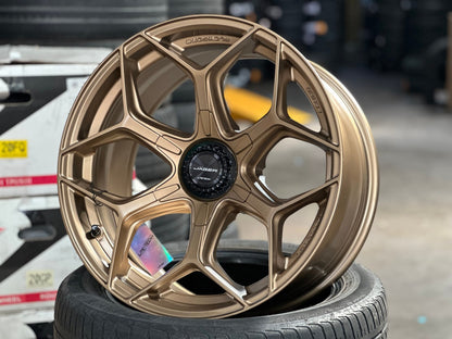 New 18X9 ET15 Lenso Vamos Rim (4 wheel) Matt Bronze 6X139.7