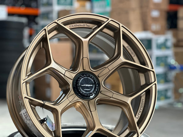 New 18X9 ET15 Lenso Vamos Rim (4 wheel) Matt Bronze 6X139.7