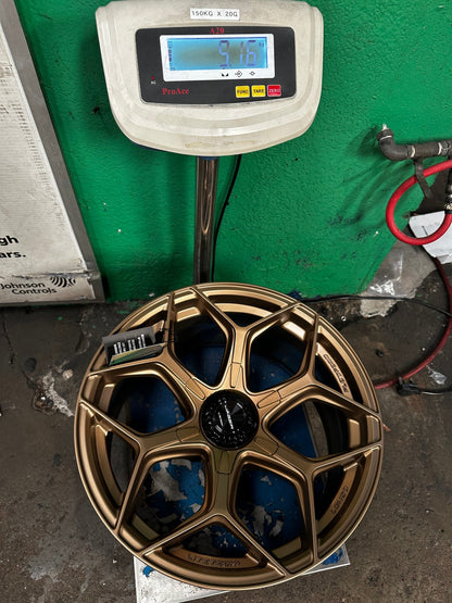 New 18X9 ET15 Lenso Vamos Rim (4 wheel) Matt Bronze 6X139.7