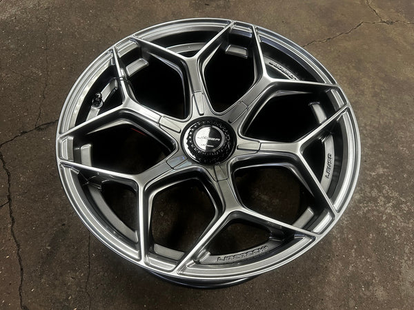 New 18X9 ET15 Lenso Vamos Rim (4 wheel) Hyper Black 6X139.7