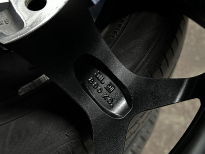 New 18X9 ET15 Lenso Vamos Rim (4 wheel) Hyper Black 6X139.7